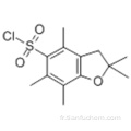 Chlorure de 2,2,4,6,7-pentaméthyldihydrobenzofurane-5-sulfonyle CAS 154445-78-0